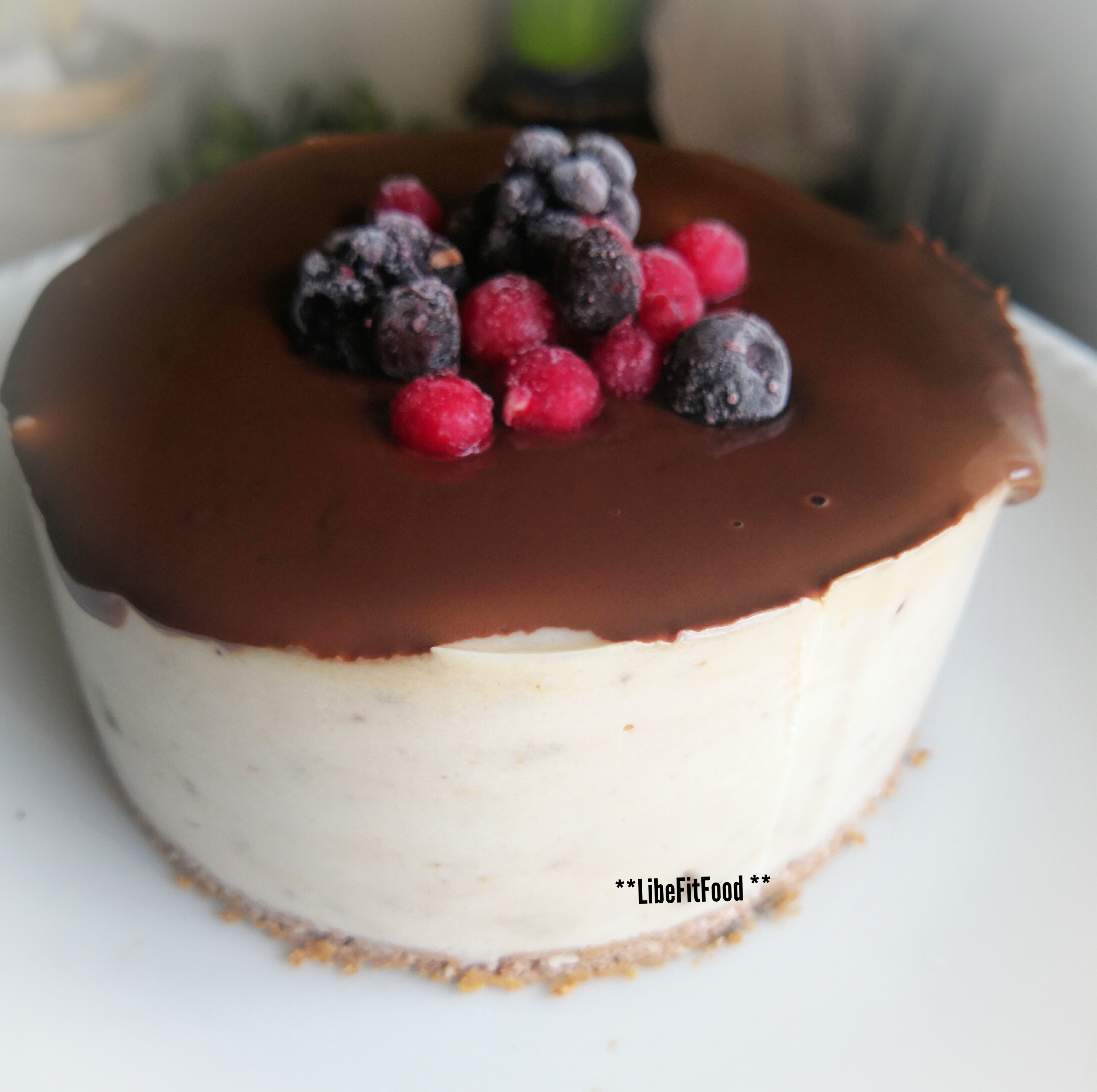 FIT CHEESECAKE AL BACIO SENZA COTTURA IN FORNO – di Liberata Gallo