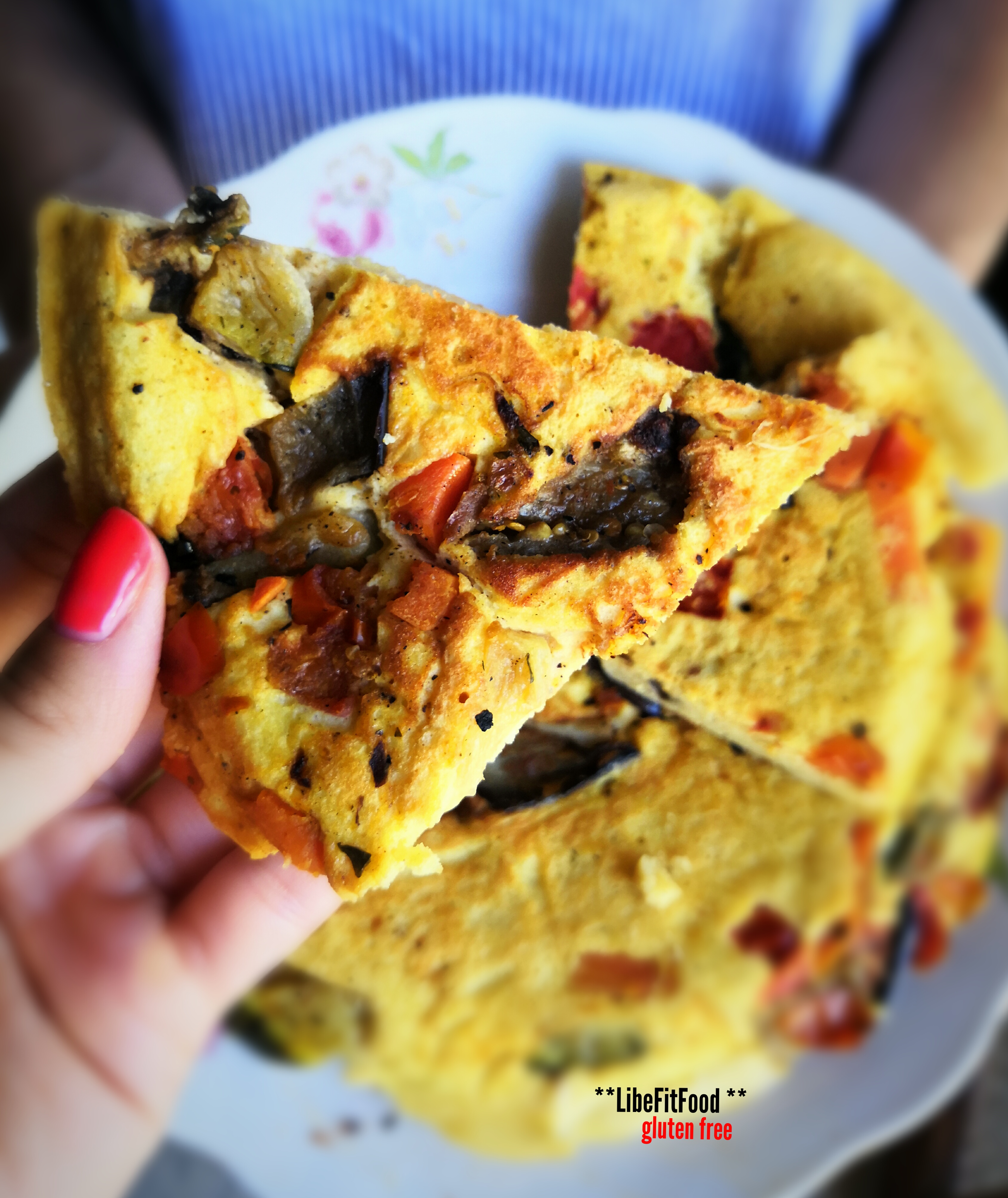 PIADA CAKE PROTEICA ALLE VERDURE – di Liberata Gallo