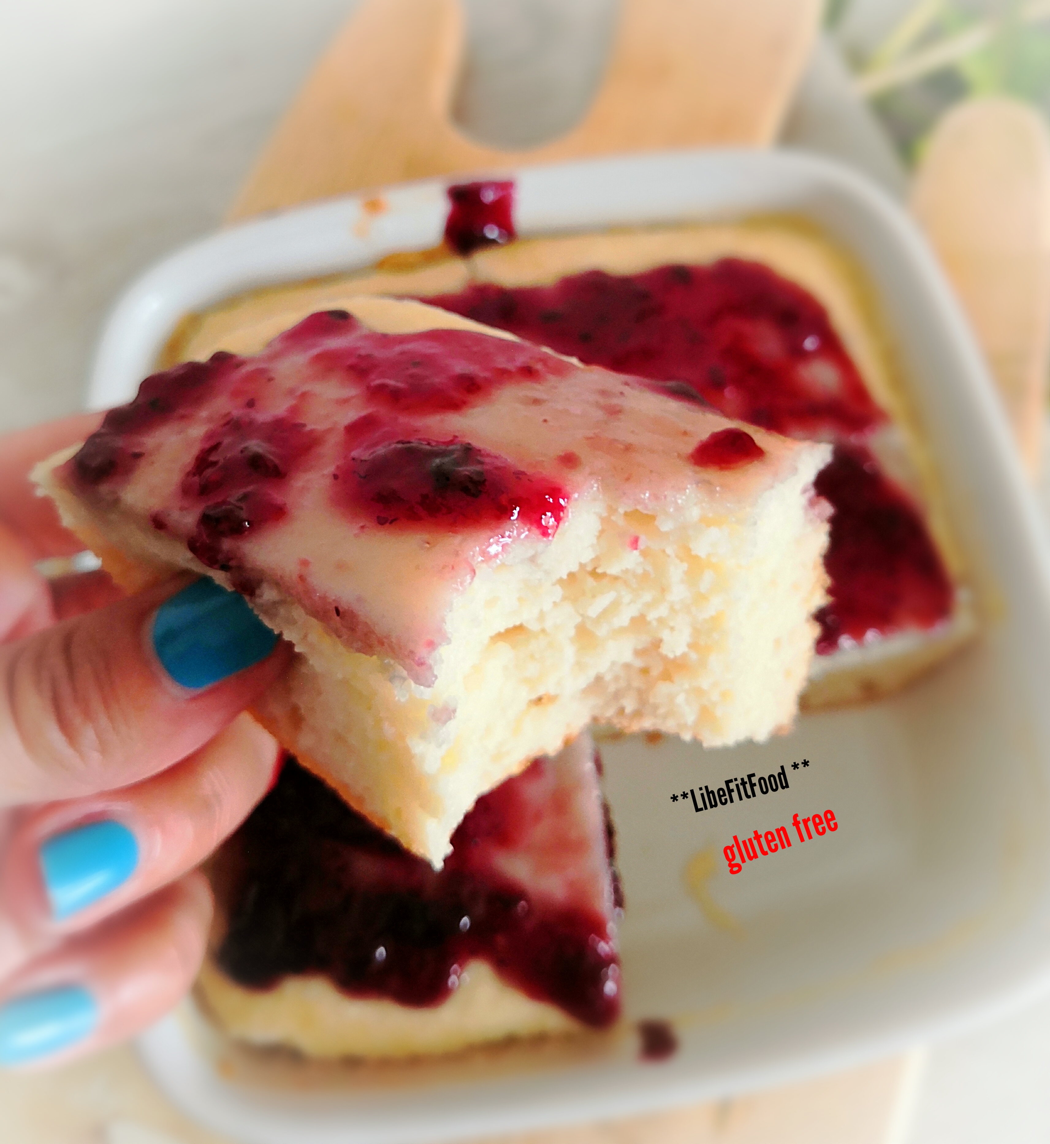 TORTA A VAPORE AL COCCO E RICOTTA LOW CARB – di Liberata Gallo