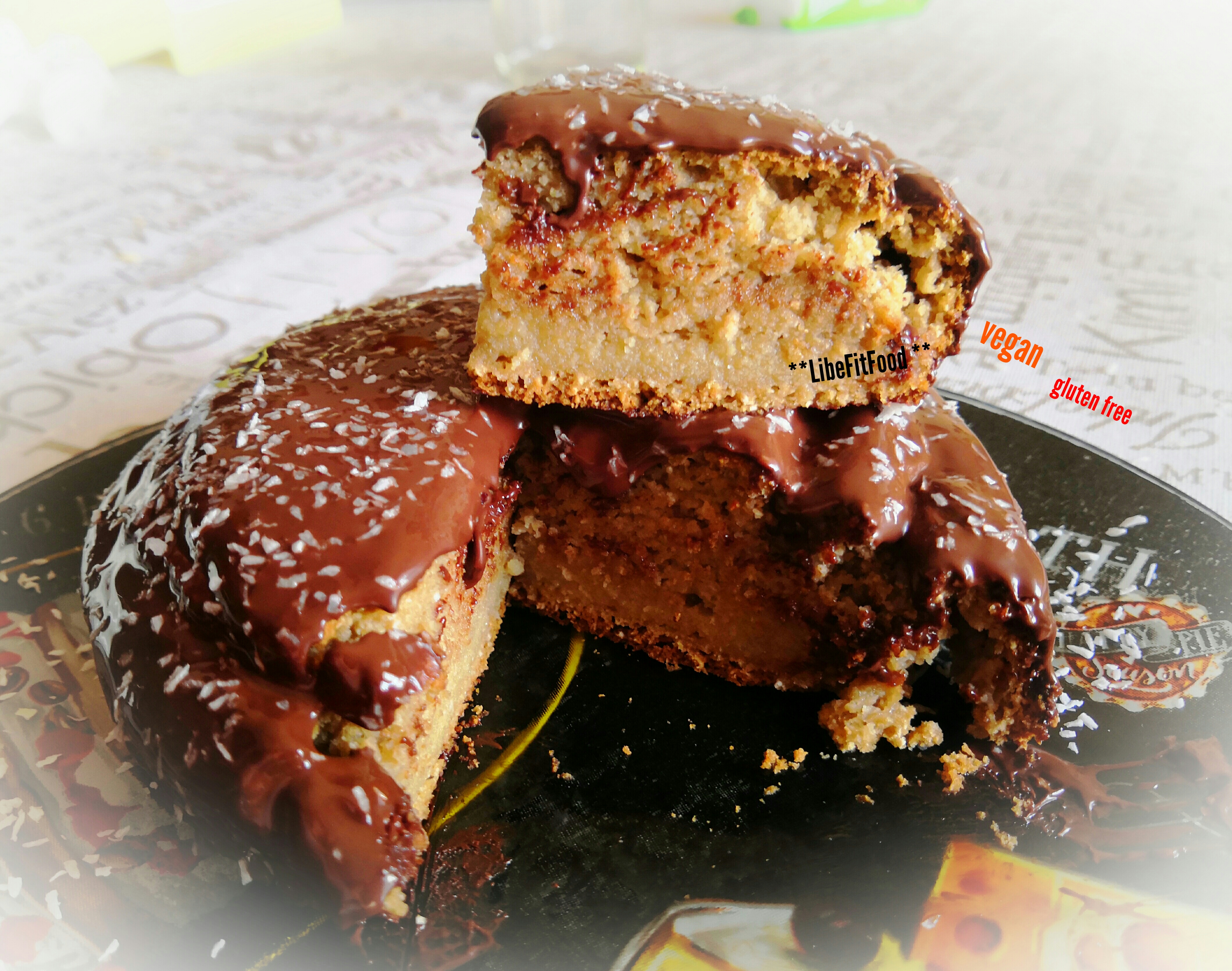 TORTA MORBIDA AL COCCO VEGANA -di Liberata Gallo