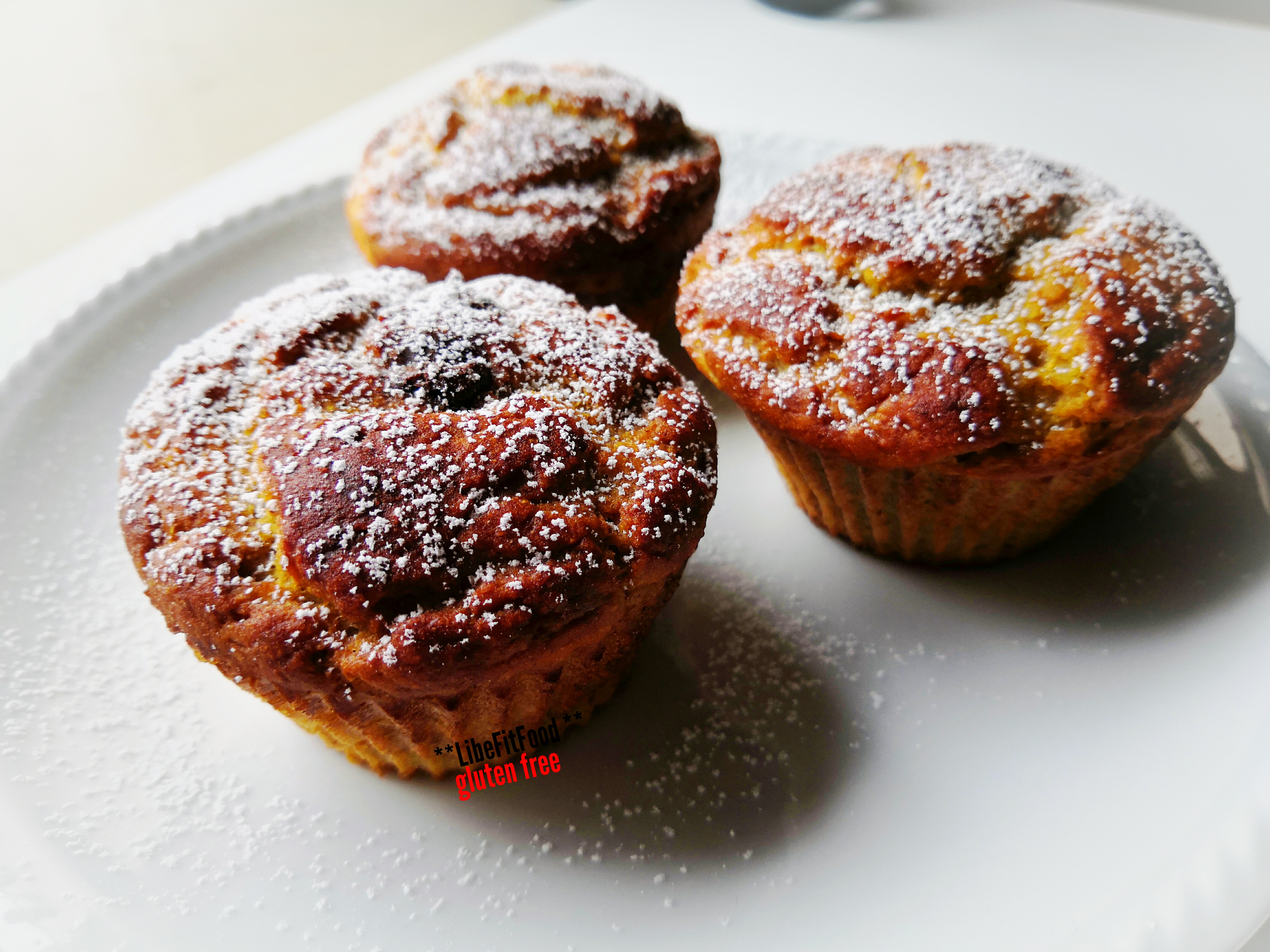 MUFFINS SENZA GLUTINE CON BANANE E FARINA DI SOIA di Liberata Gallo